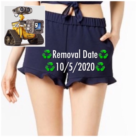 Maison Jules Pants - ♻️LAST CHANCE♻️ Maison Jules Blu Notte Shorts